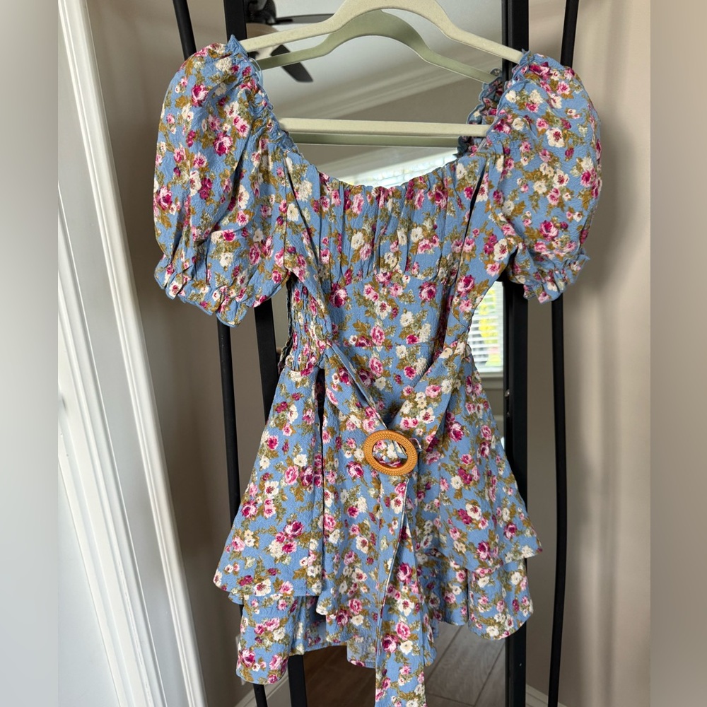Floral girls dress